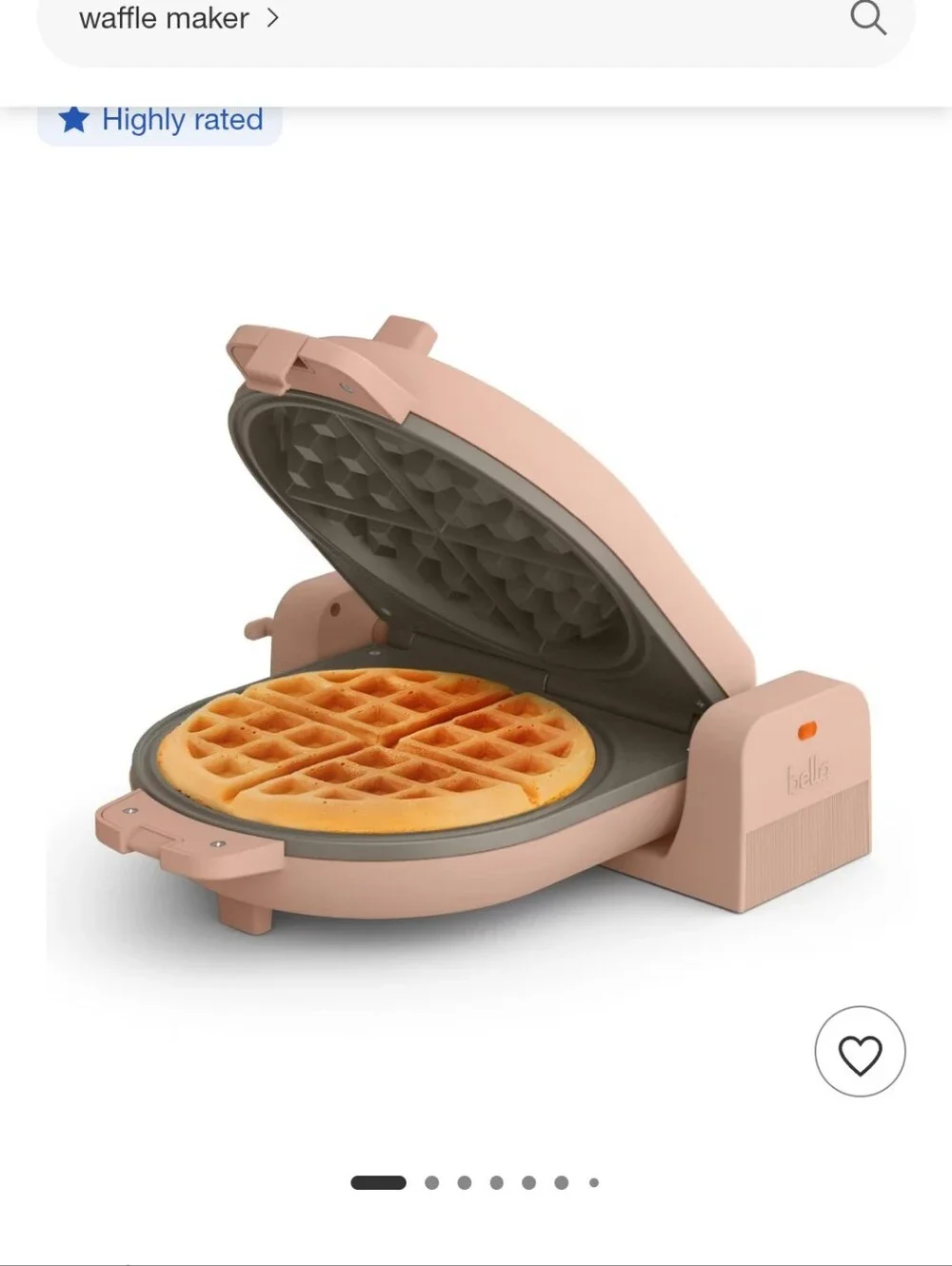 Bella Flip & Store Waffle Maker